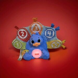 Fisher-Price Linkimals Counting & Colors Peacock Interactive Learning Toy Tested